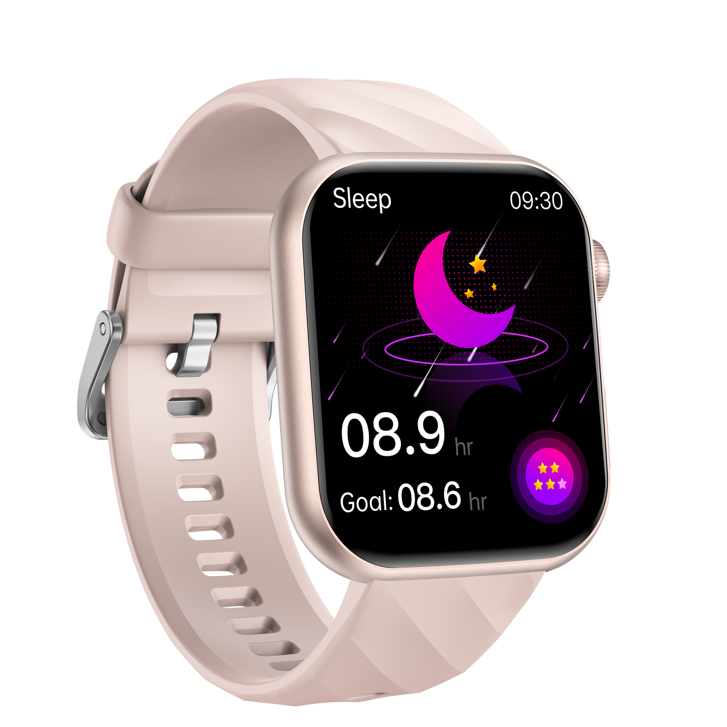 HM57 Health & Fitness Tracker 2024 (Answer/Make Calls), Smart Watch with HR+BP+SPO2 Monitor