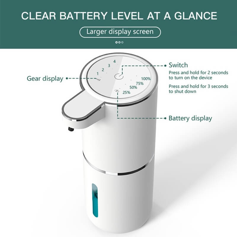 Auto Hand Soap Dispenser Wall Mounted Touchless Hand Wash