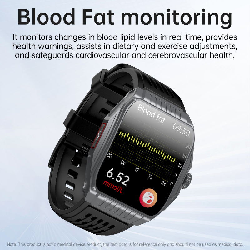 KT03 Sleep Aid Watch Intelligently Initiate ECG Heart Rate Monitor Blood Sugar