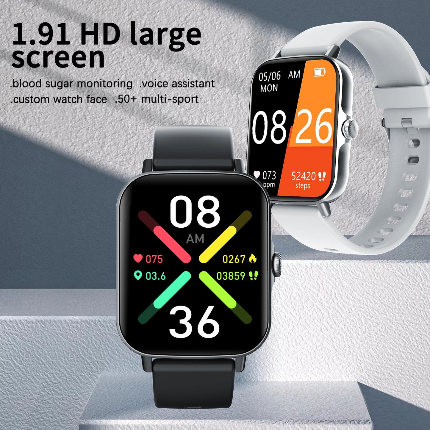 KH107 Sports Passion 24 Hours Health Monitoring Body Temperature