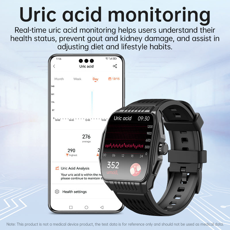 KT03 Sleep Aid Watch Intelligently Initiate ECG Heart Rate Monitor Blood Sugar
