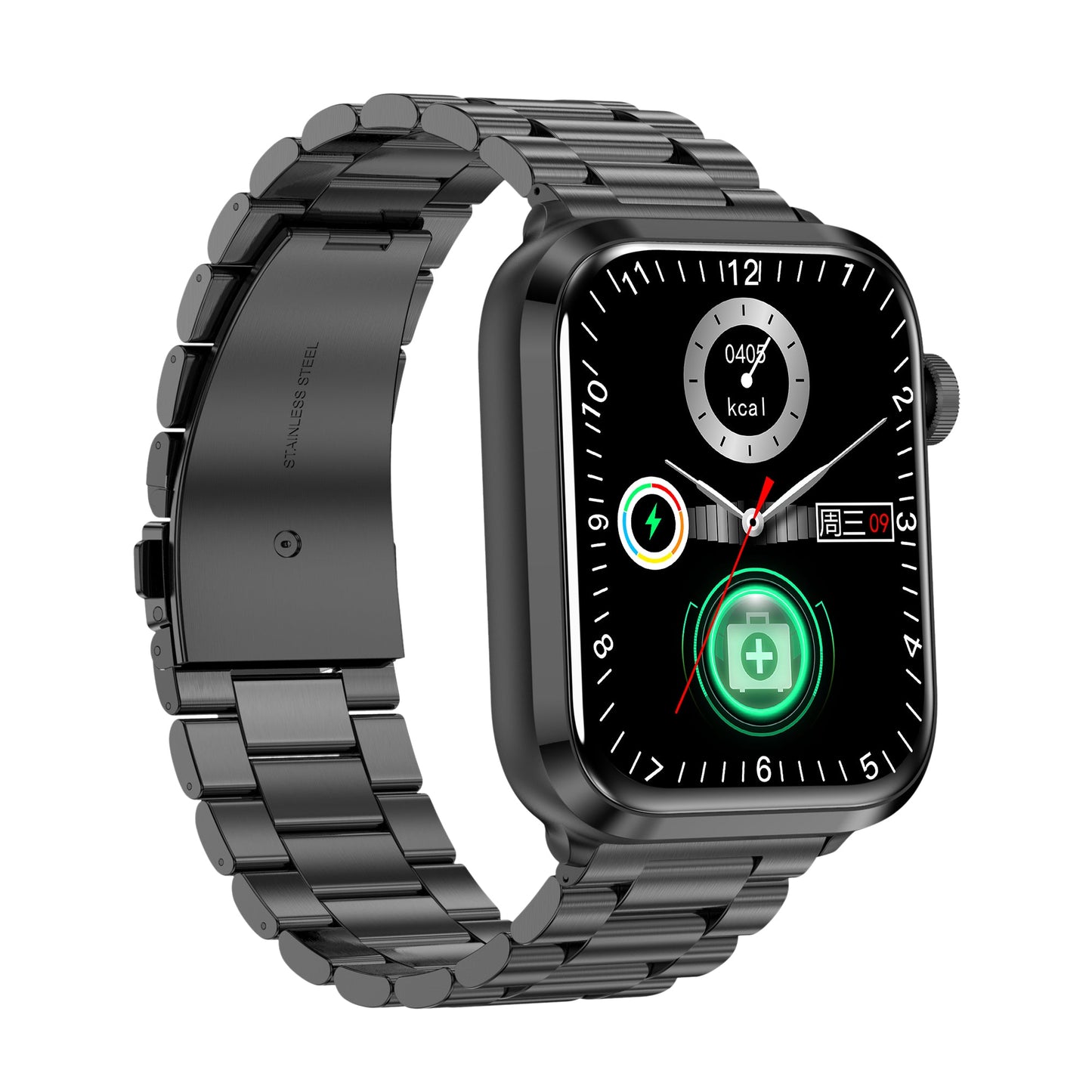 KH22 Wearable Health Management Experts Laser Therapy Blood Oxygen ECG Health Smartwatch Bluetooth Call