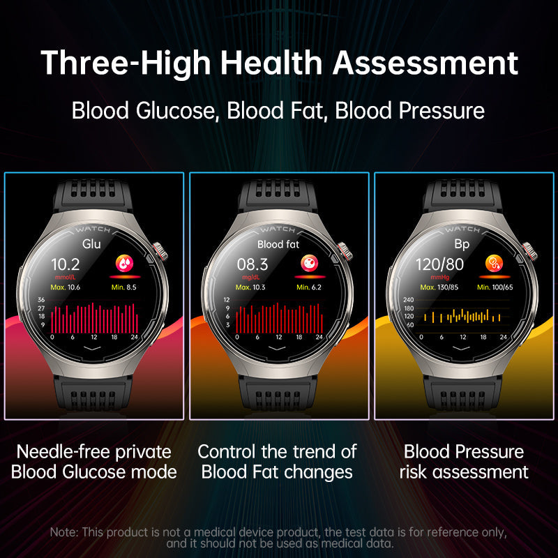 KT06 Sleep Aid Watch Intelligently Initiate ECG Heart Rate Monitor Blood Sugar