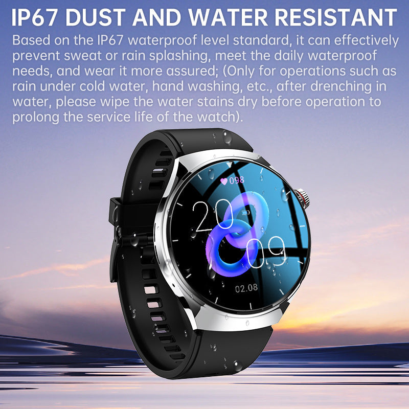 KH09P Newly Upgraded Smart Watch ECG Blood Glucose Blood Components Sleep Heart Rate Blood Pressure