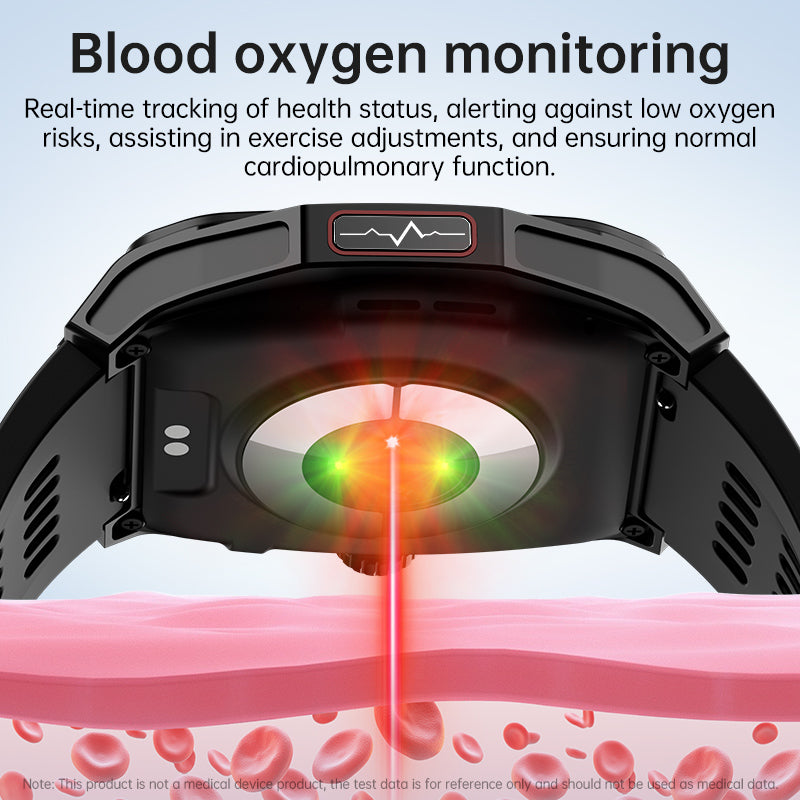 KT03 Sleep Aid Watch Intelligently Initiate ECG Heart Rate Monitor Blood Sugar