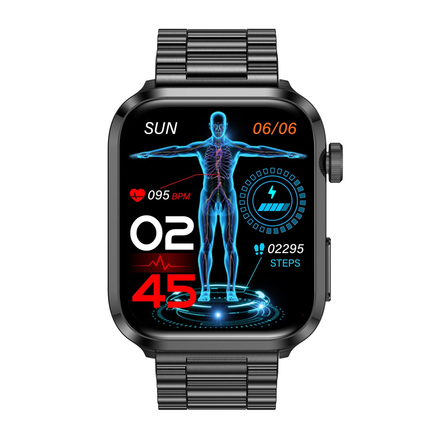KH22 Wearable Health Management Experts Laser Therapy Blood Oxygen ECG Health Smartwatch Bluetooth Call