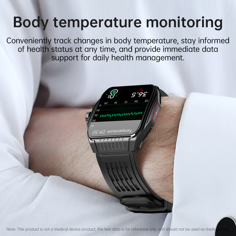 KT03 Sleep Aid Watch Intelligently Initiate ECG Heart Rate Monitor Blood Sugar