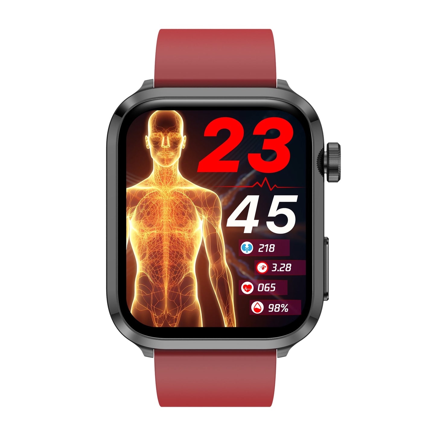 KH22 Wearable Health Management Experts Laser Therapy Blood Oxygen ECG Health Smartwatch Bluetooth Call