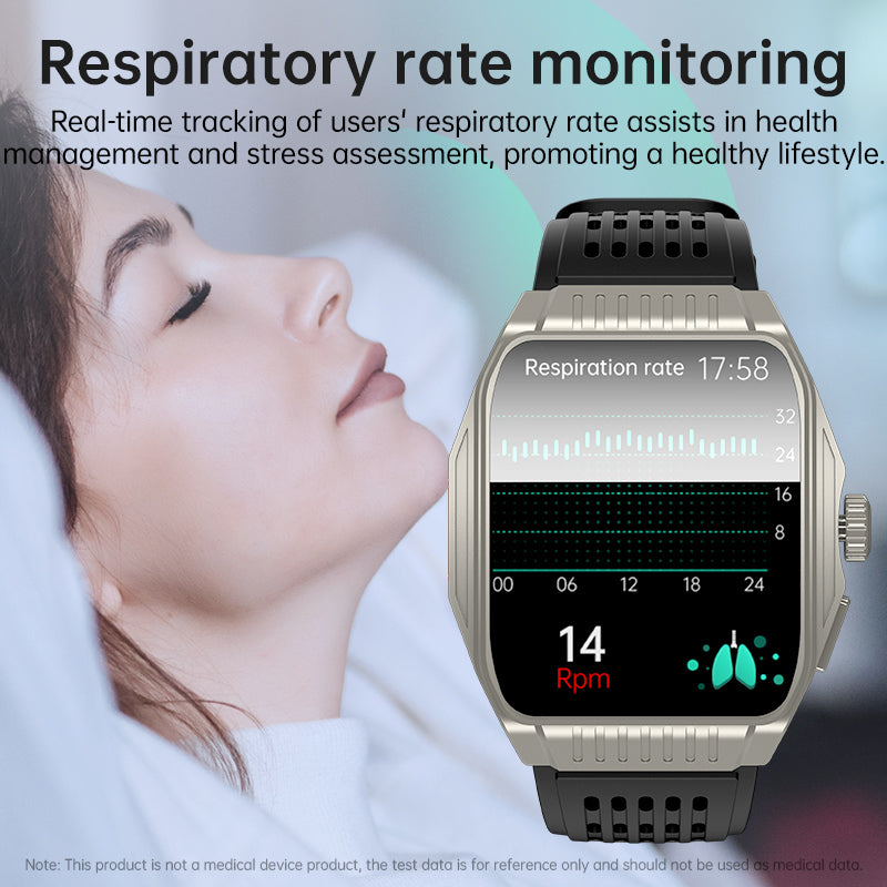 KT03 Sleep Aid Watch Intelligently Initiate ECG Heart Rate Monitor Blood Sugar