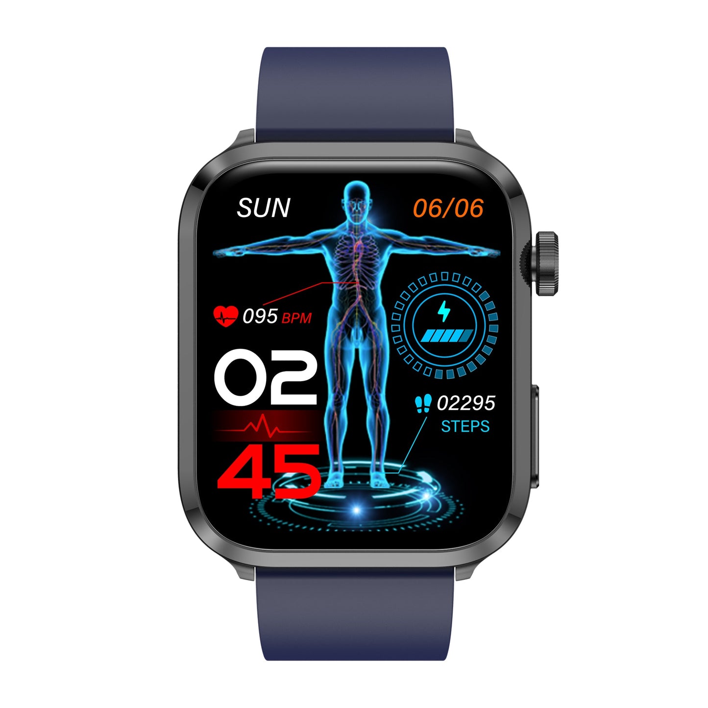 KH22 Wearable Health Management Experts Laser Therapy Blood Oxygen ECG Health Smartwatch Bluetooth Call