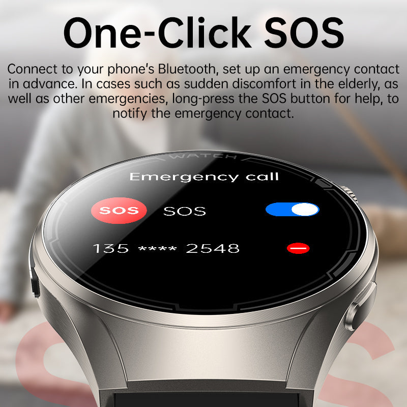 KT06 Sleep Aid Watch Intelligently Initiate ECG Heart Rate Monitor Blood Sugar
