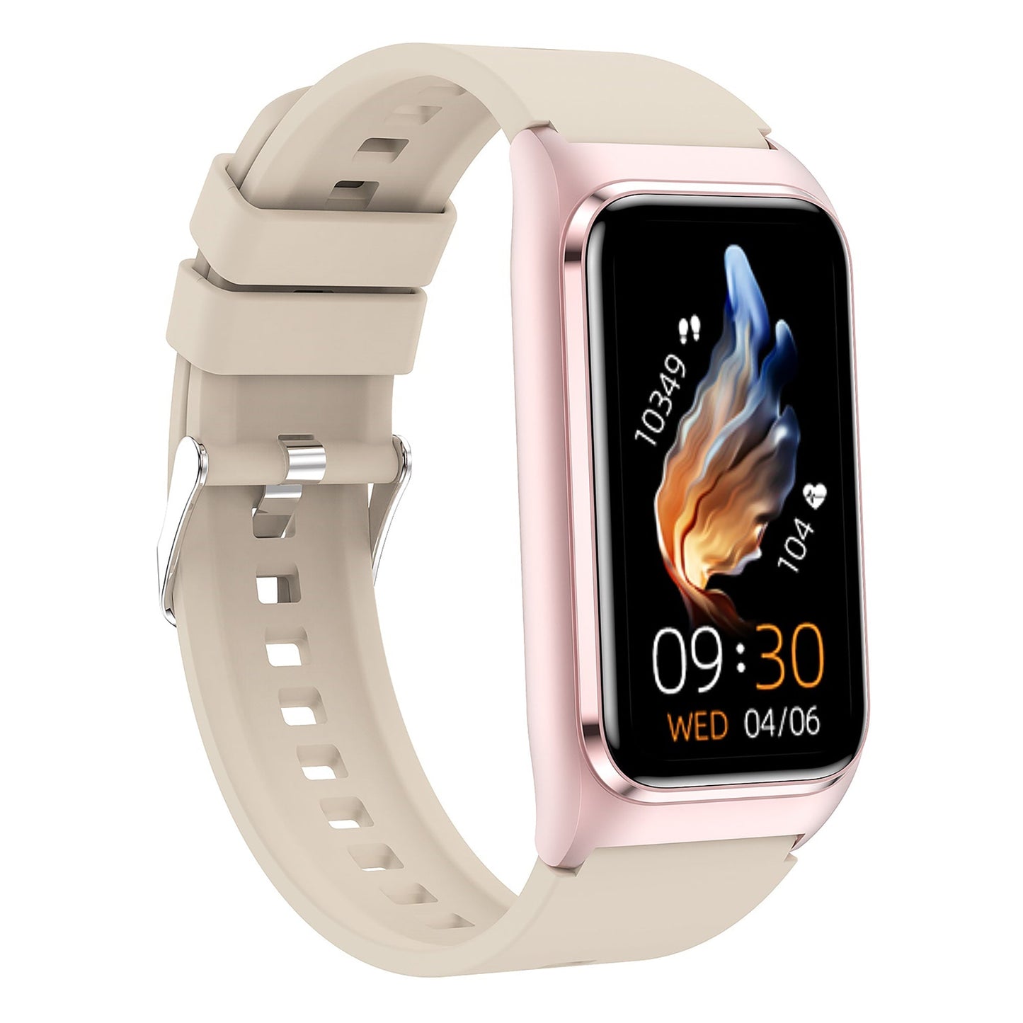 KH75 Smart Bracelet One-click Micro-Physical Examination Five Internal Organs Detection Blood Sugar Uric Acid Blood Lipid Heart Rate Blood Oxygen Sleep