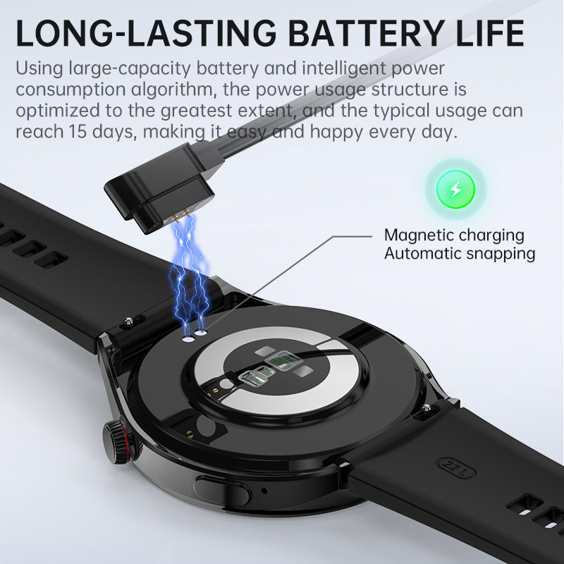 KH09P Newly Upgraded Smart Watch ECG Blood Glucose Blood Components Sleep Heart Rate Blood Pressure