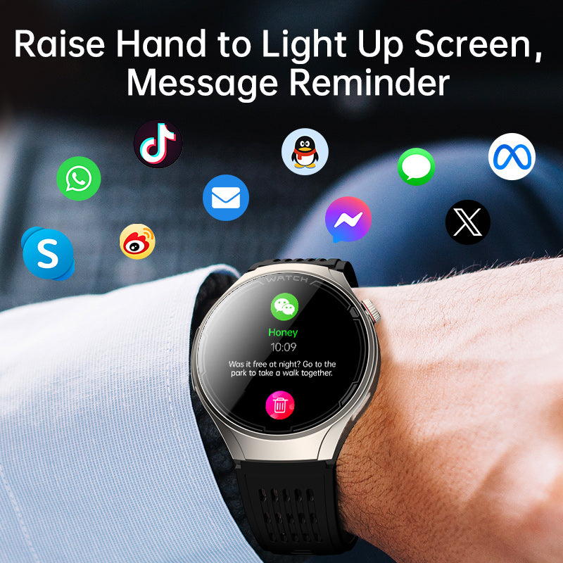 KT06 Sleep Aid Watch Intelligently Initiate ECG Heart Rate Monitor Blood Sugar