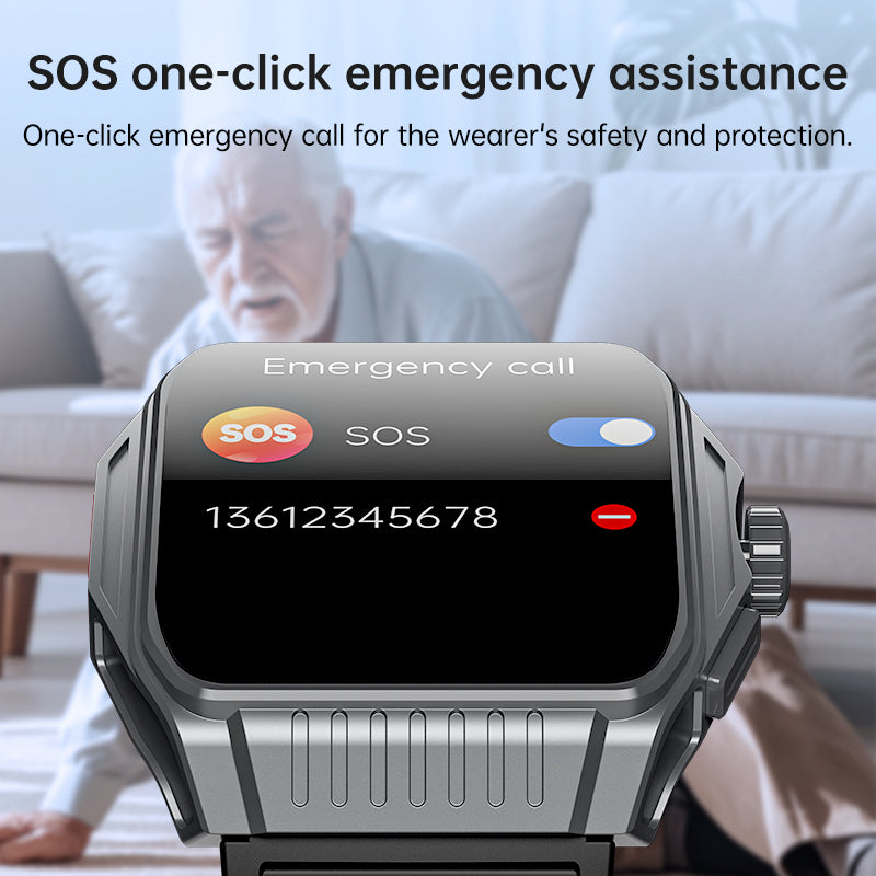 KT03 Sleep Aid Watch Intelligently Initiate ECG Heart Rate Monitor Blood Sugar