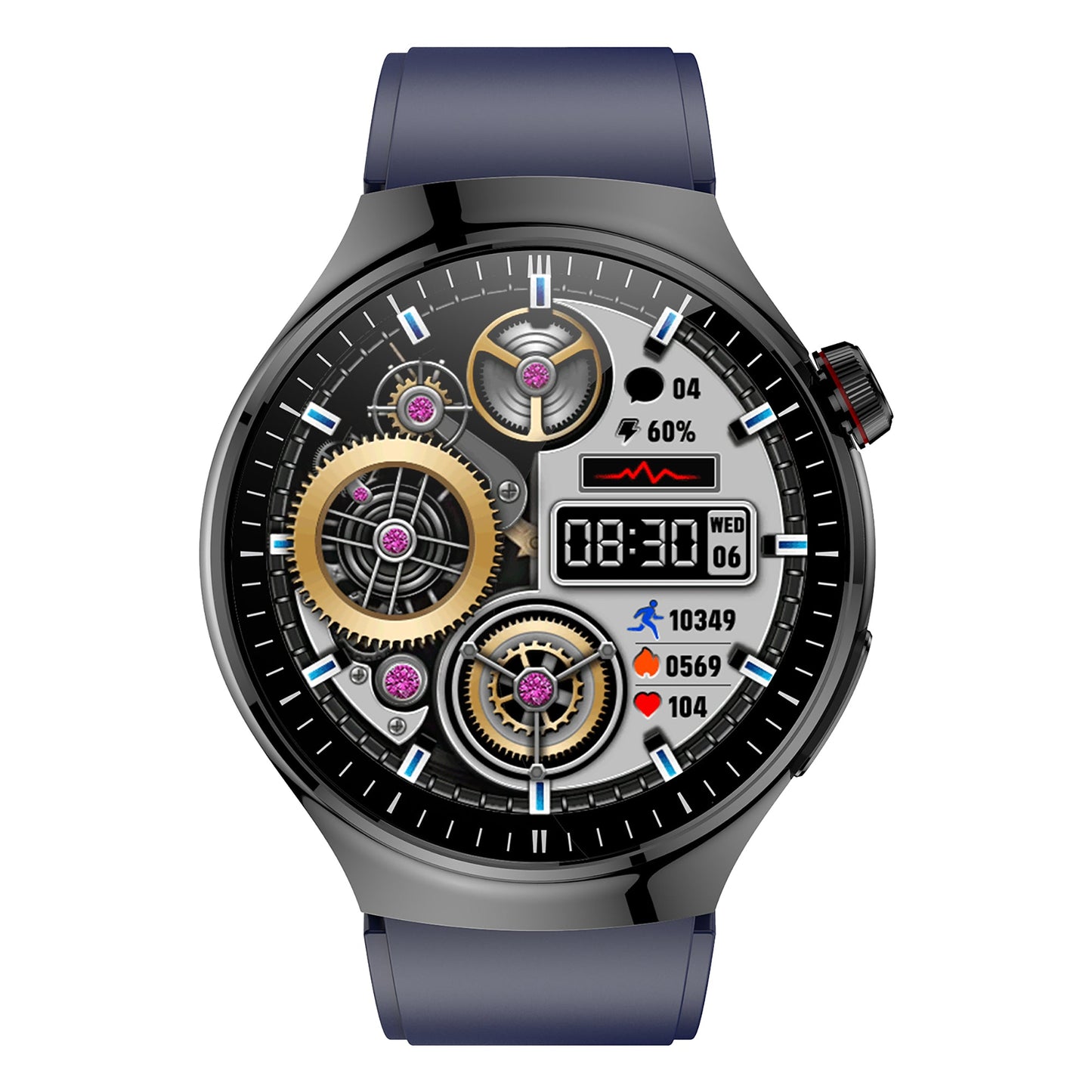 KH26 One click micro examination of Five Organ Health Monitoring Blood Glucose Blood Lipids Uric Acid Blood Pressure Blood Oxygen SOS Smart Watch