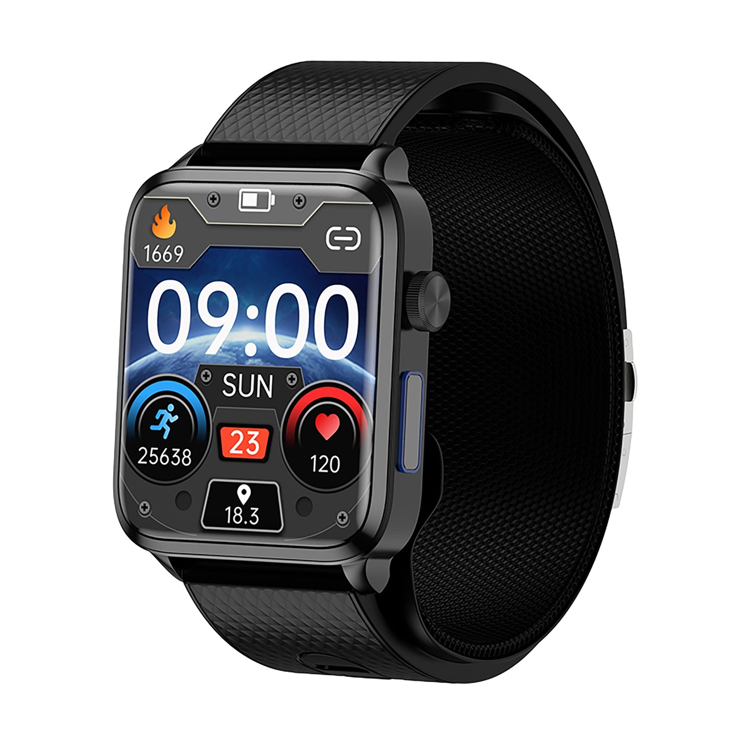 KP300 High-Precision Airbag Blood Pressure Smart Watch ECG Heart Rate Blood Sugar Uric Acid Blood Lipids Blood Oxygen Sleep