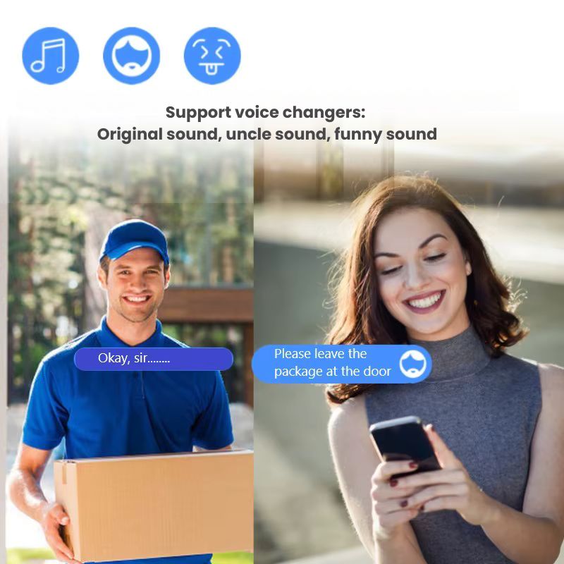Wireless Smart Video Doorbell | No Subscription Needed | High-Definition Camera Doorbell
