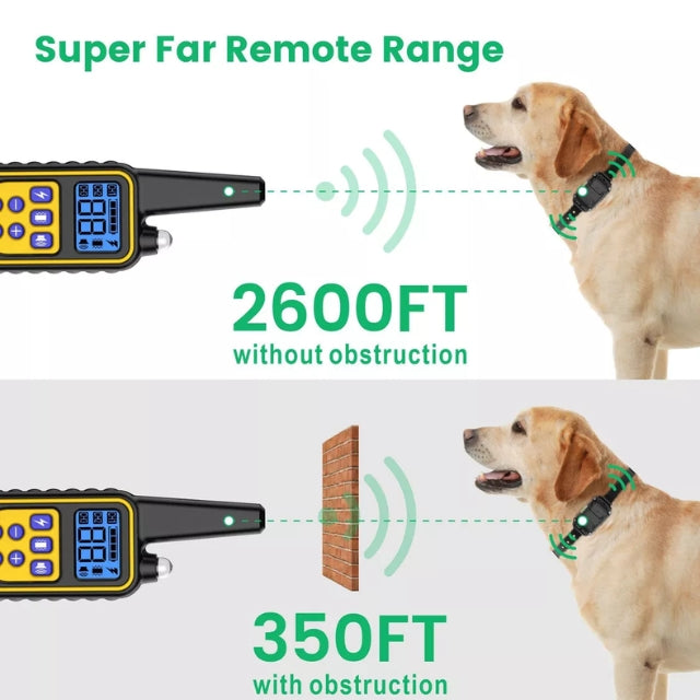 Adjustable Electric Dog Training E-Collar β Safe, Effective Remote Control
