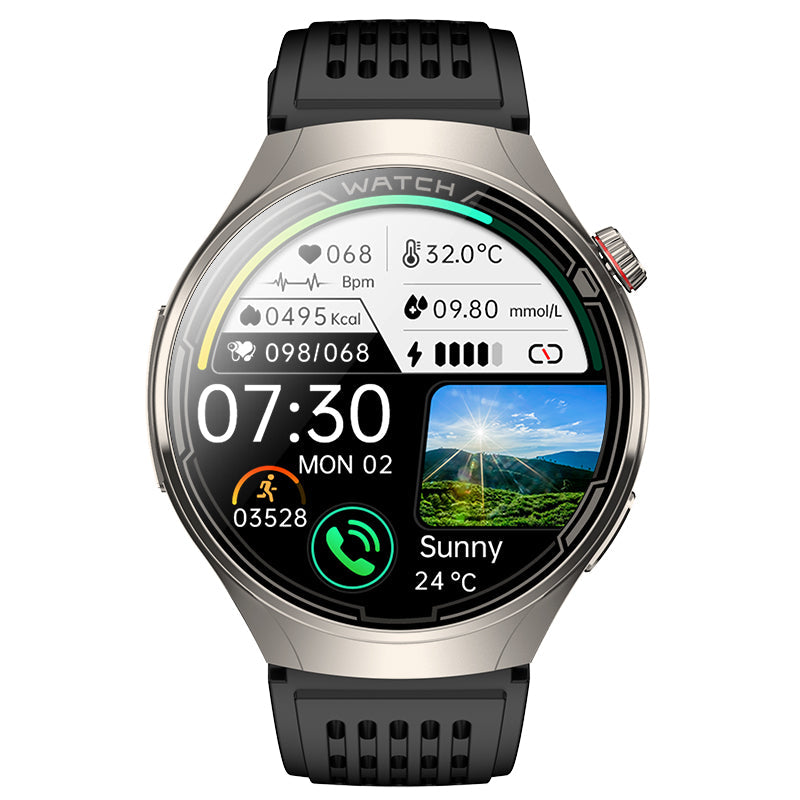 KT06 Sleep Aid Watch Intelligently Initiate ECG Heart Rate Monitor Blood Sugar
