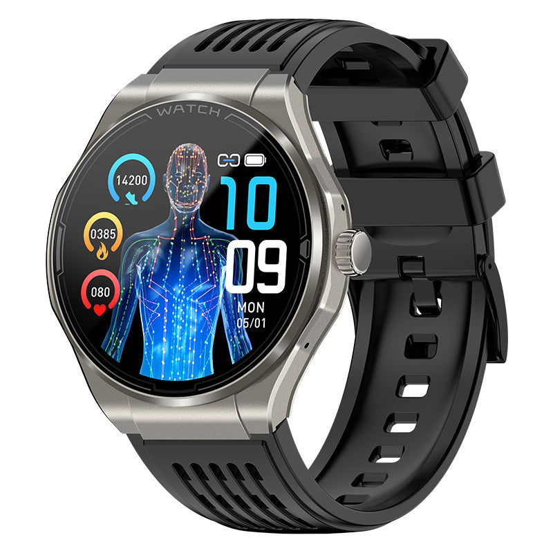 KHA2 AMOLED HD Screen Health Smart Watch ECG Uric ACID Blood Lipid Bluetooth Call