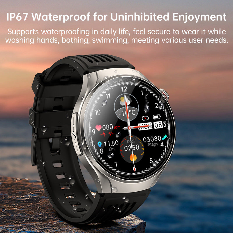KT06 Sleep Aid Watch Intelligently Initiate ECG Heart Rate Monitor Blood Sugar