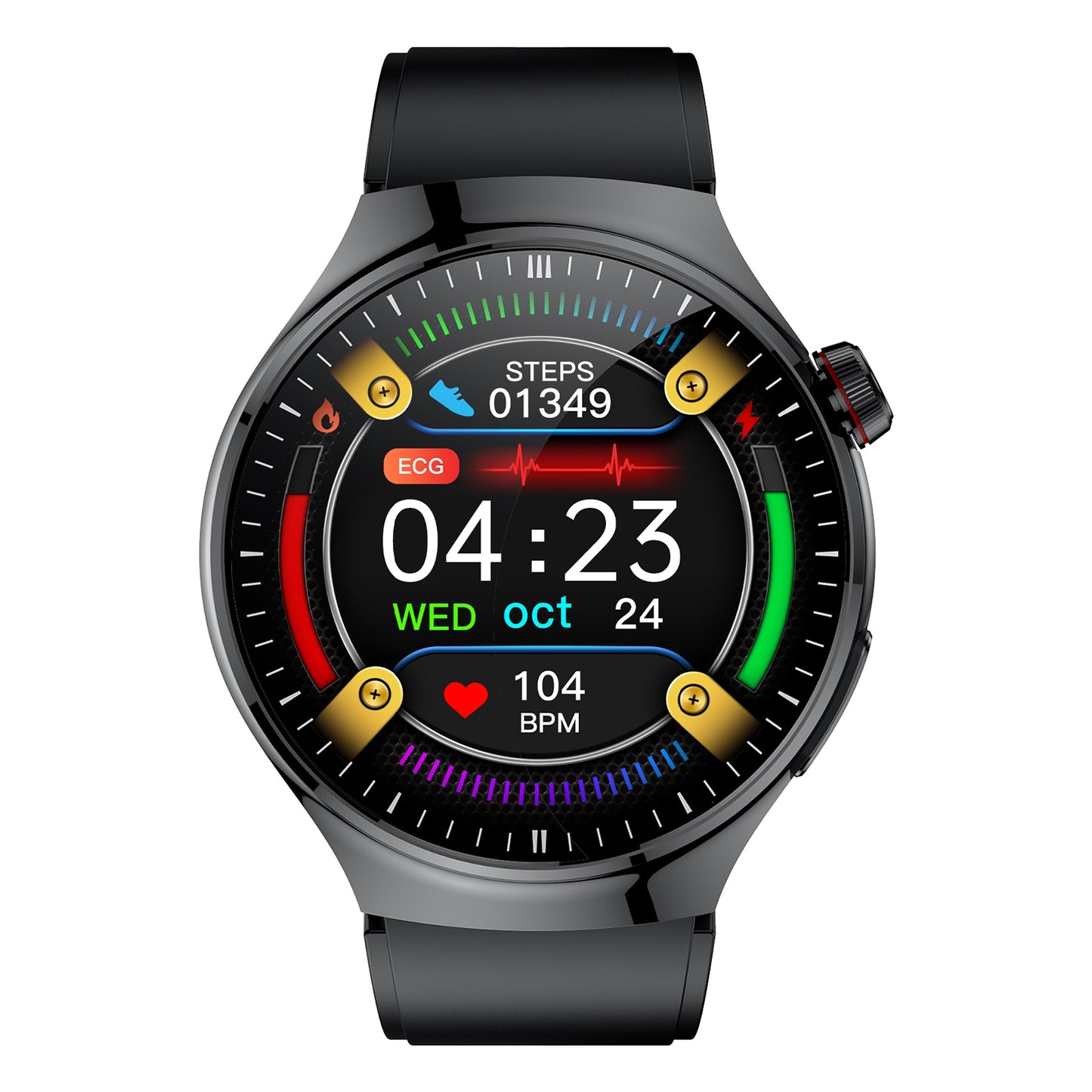 KH26 One click micro examination of Five Organ Health Monitoring Blood Glucose Blood Lipids Uric Acid Blood Pressure Blood Oxygen SOS Smart Watch