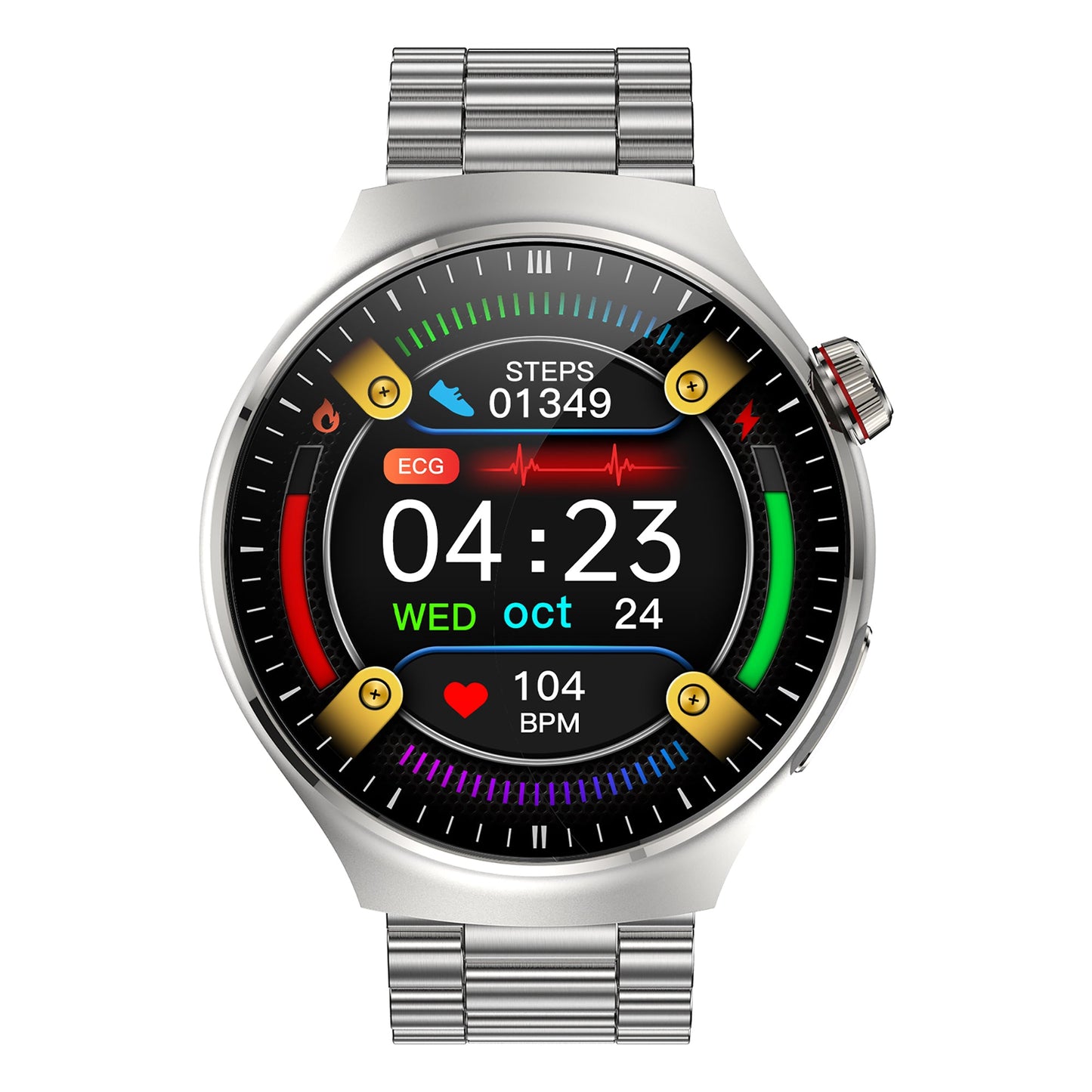 KH26 One click micro examination of Five Organ Health Monitoring Blood Glucose Blood Lipids Uric Acid Blood Pressure Blood Oxygen SOS Smart Watch