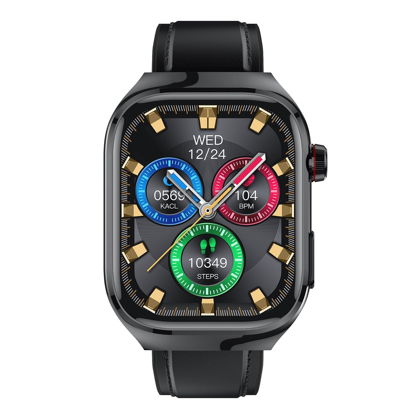 KH16 One-click Micro Examination Blood Glucose Blood Lipids Uric Acid Blood Pressure Blood Oxygen SOS Smart Watch
