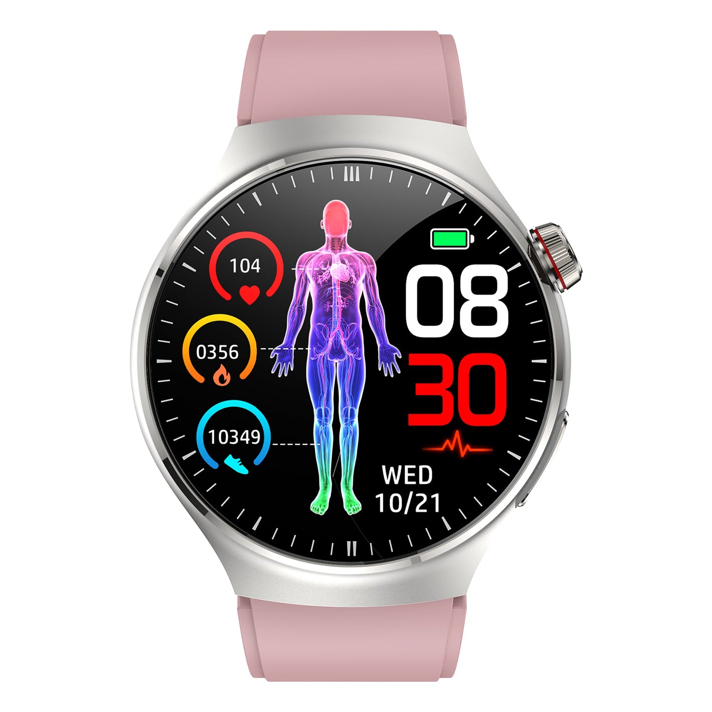 KH26 One click micro examination of Five Organ Health Monitoring Blood Glucose Blood Lipids Uric Acid Blood Pressure Blood Oxygen SOS Smart Watch