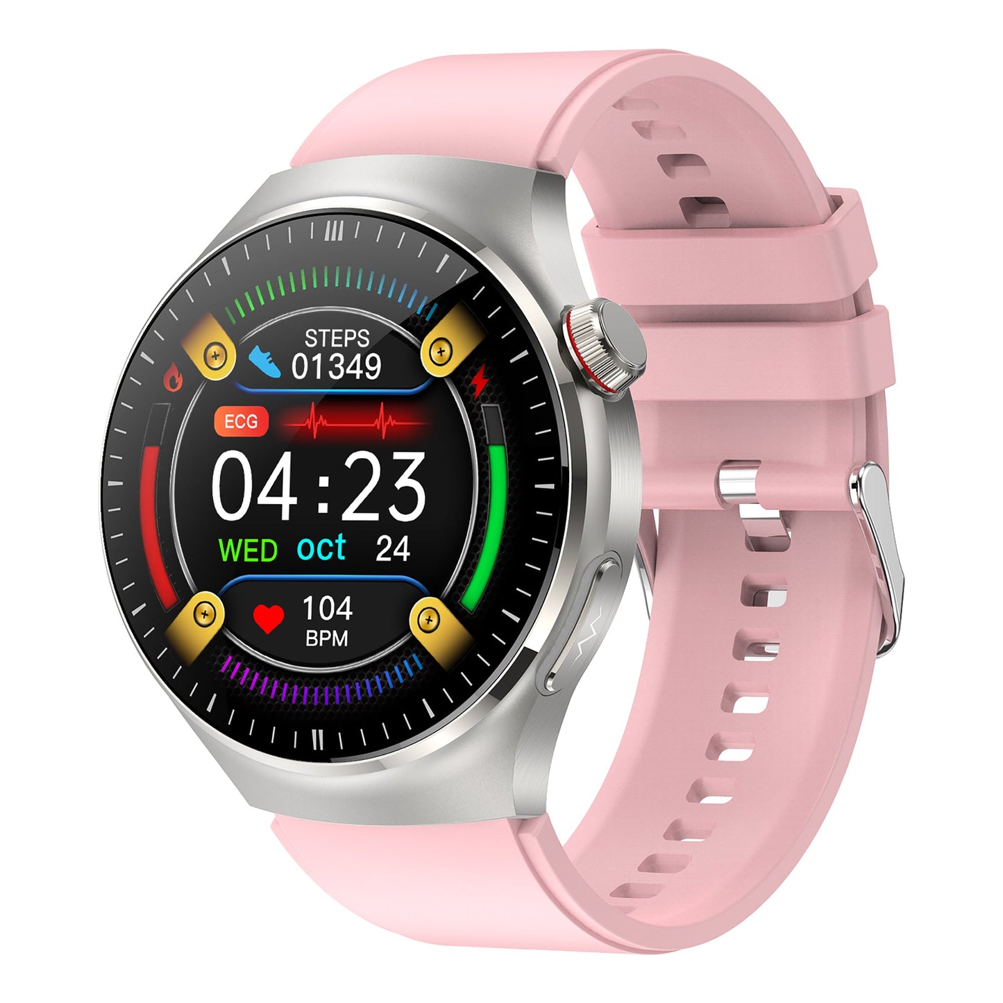 KH26 One click micro examination of Five Organ Health Monitoring Blood Glucose Blood Lipids Uric Acid Blood Pressure Blood Oxygen SOS Smart Watch