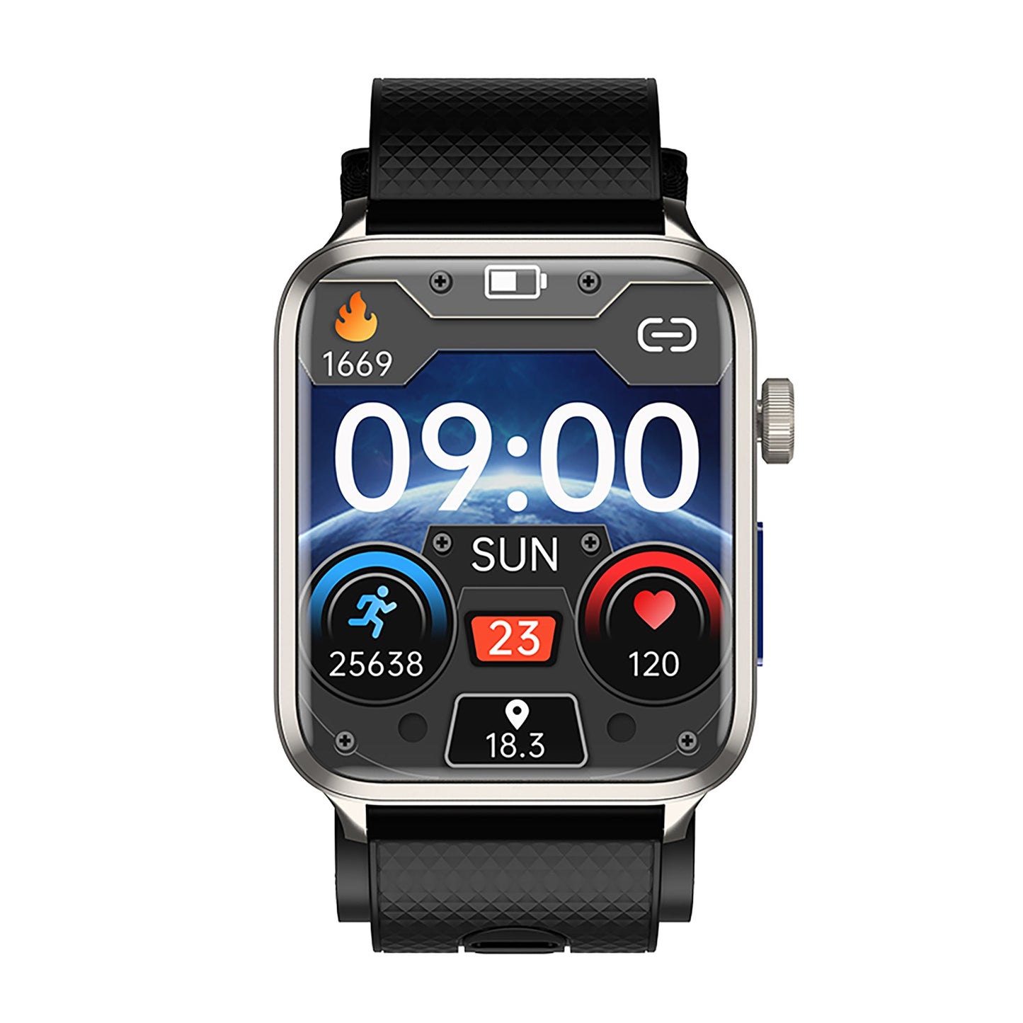 KP300 High-Precision Airbag Blood Pressure Smart Watch ECG Heart Rate Blood Sugar Uric Acid Blood Lipids Blood Oxygen Sleep