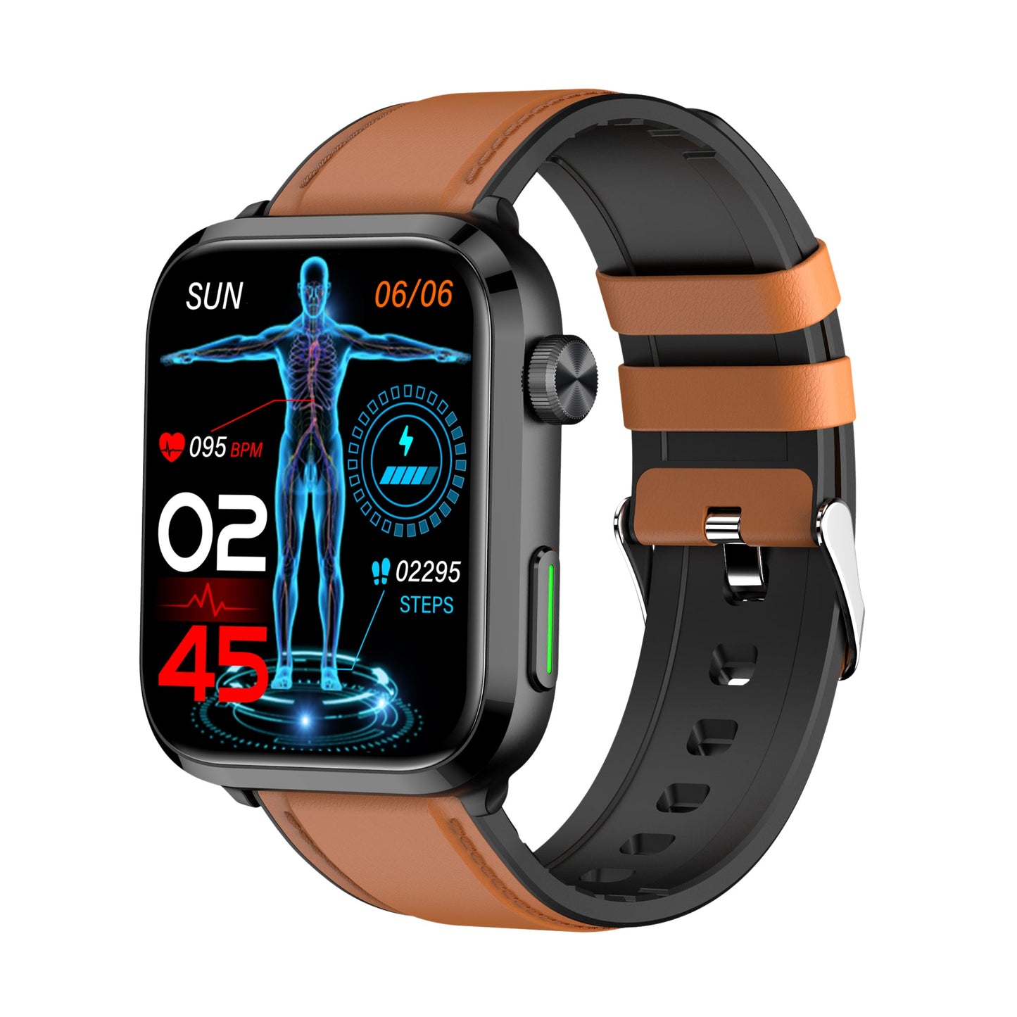 KH22 Wearable Health Management Experts Laser Therapy Blood Oxygen ECG Health Smartwatch Bluetooth Call
