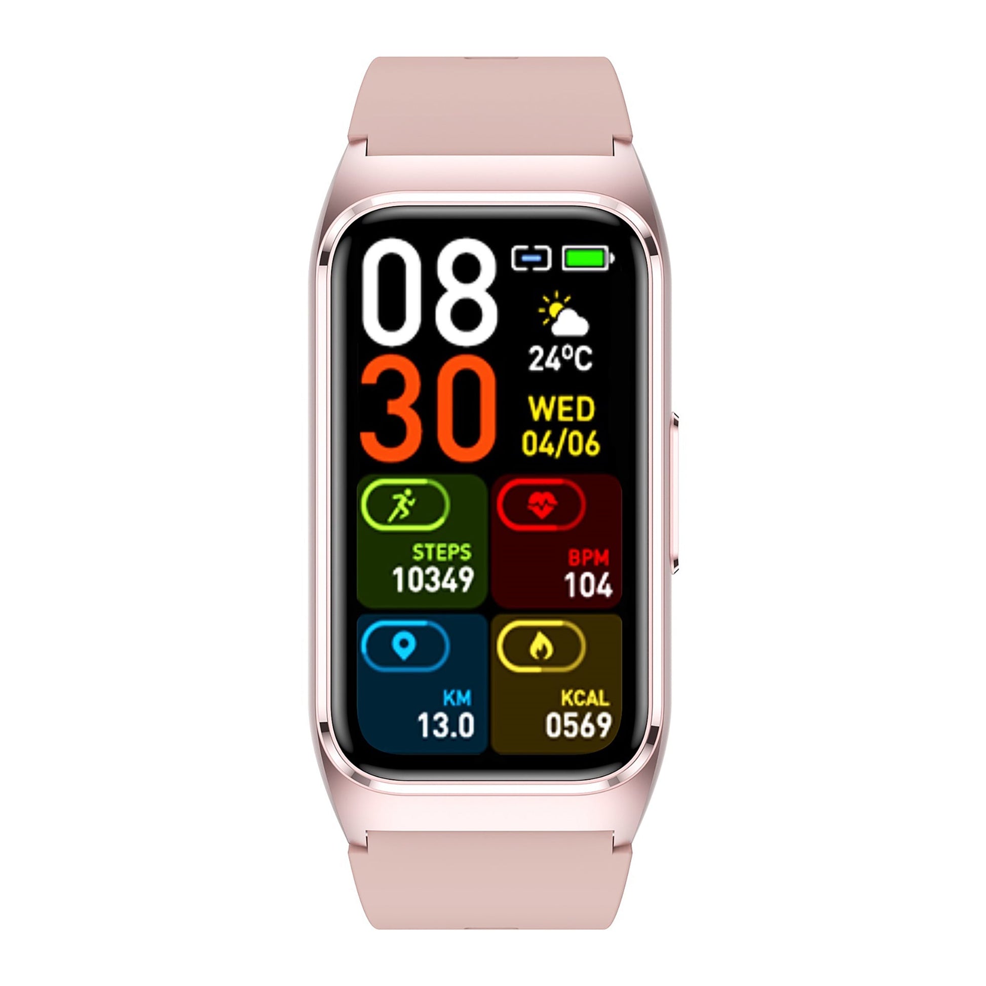 KH75 Smart Bracelet One-click Micro-Physical Examination Five Internal Organs Detection Blood Sugar Uric Acid Blood Lipid Heart Rate Blood Oxygen Sleep