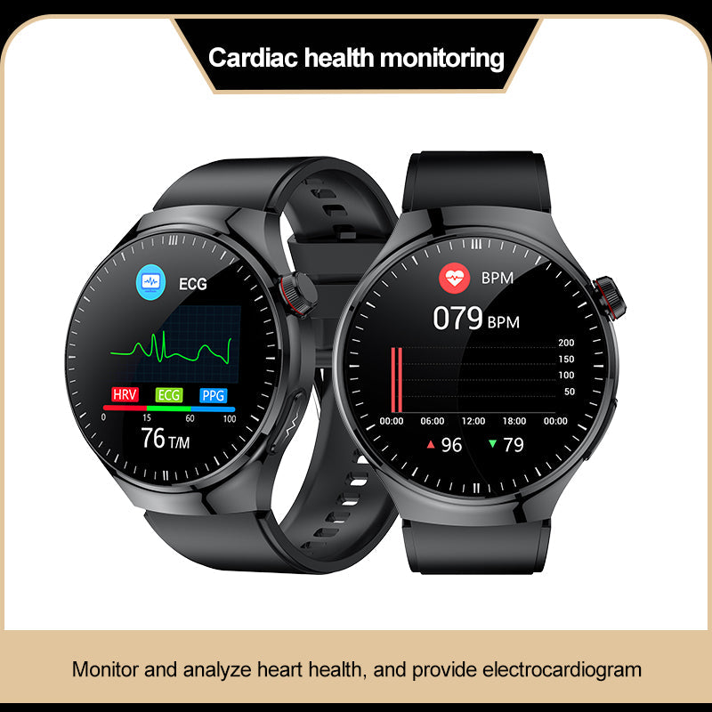 KH26 One click micro examination of Five Organ Health Monitoring Blood Glucose Blood Lipids Uric Acid Blood Pressure Blood Oxygen SOS Smart Watch