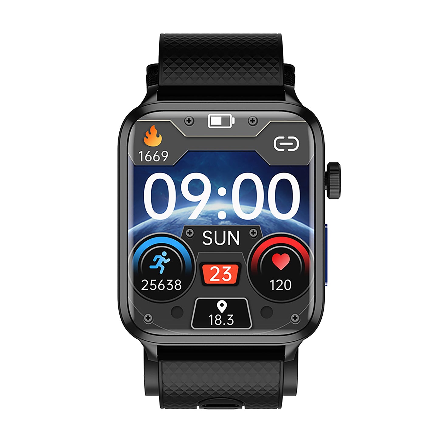KP300 High-Precision Airbag Blood Pressure Smart Watch ECG Heart Rate Blood Sugar Uric Acid Blood Lipids Blood Oxygen Sleep