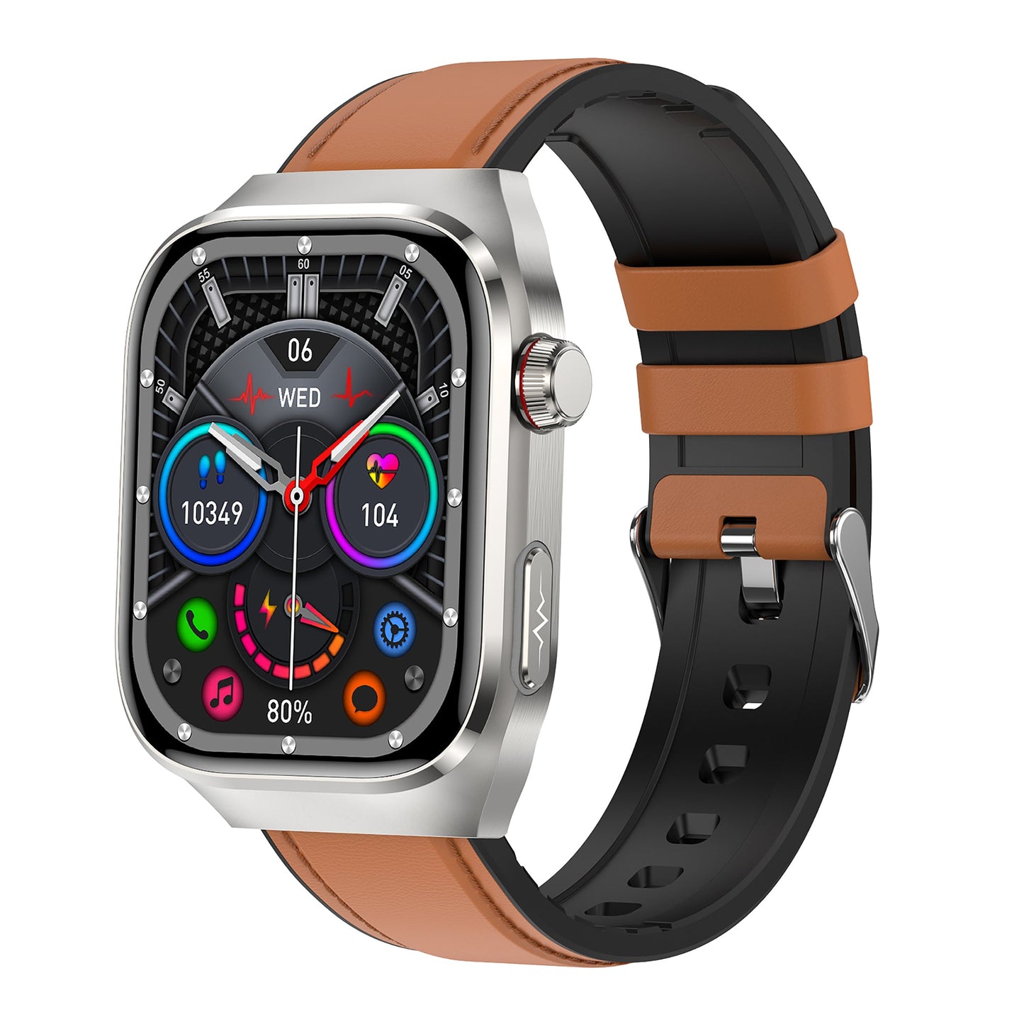 KH16 One-click Micro Examination Blood Glucose Blood Lipids Uric Acid Blood Pressure Blood Oxygen SOS Smart Watch