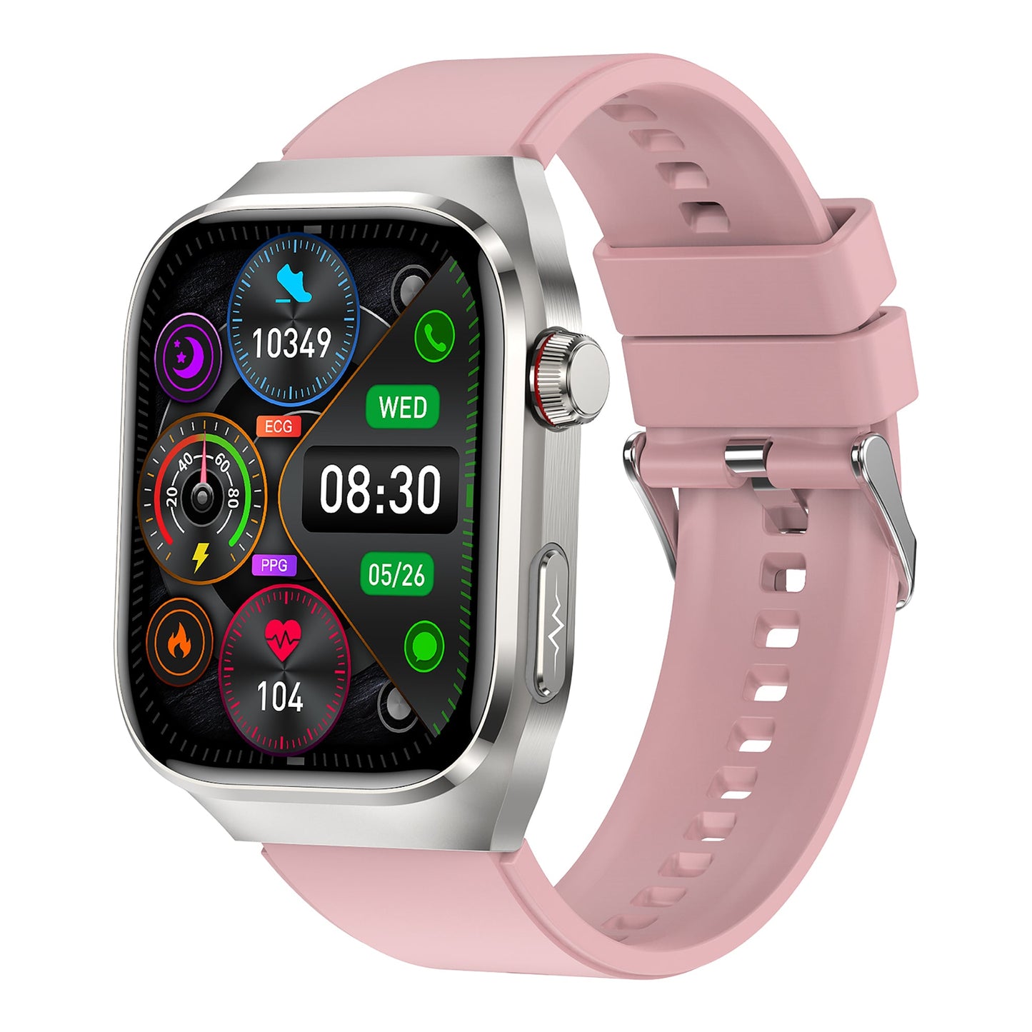 KH16 One-click Micro Examination Blood Glucose Blood Lipids Uric Acid Blood Pressure Blood Oxygen SOS Smart Watch