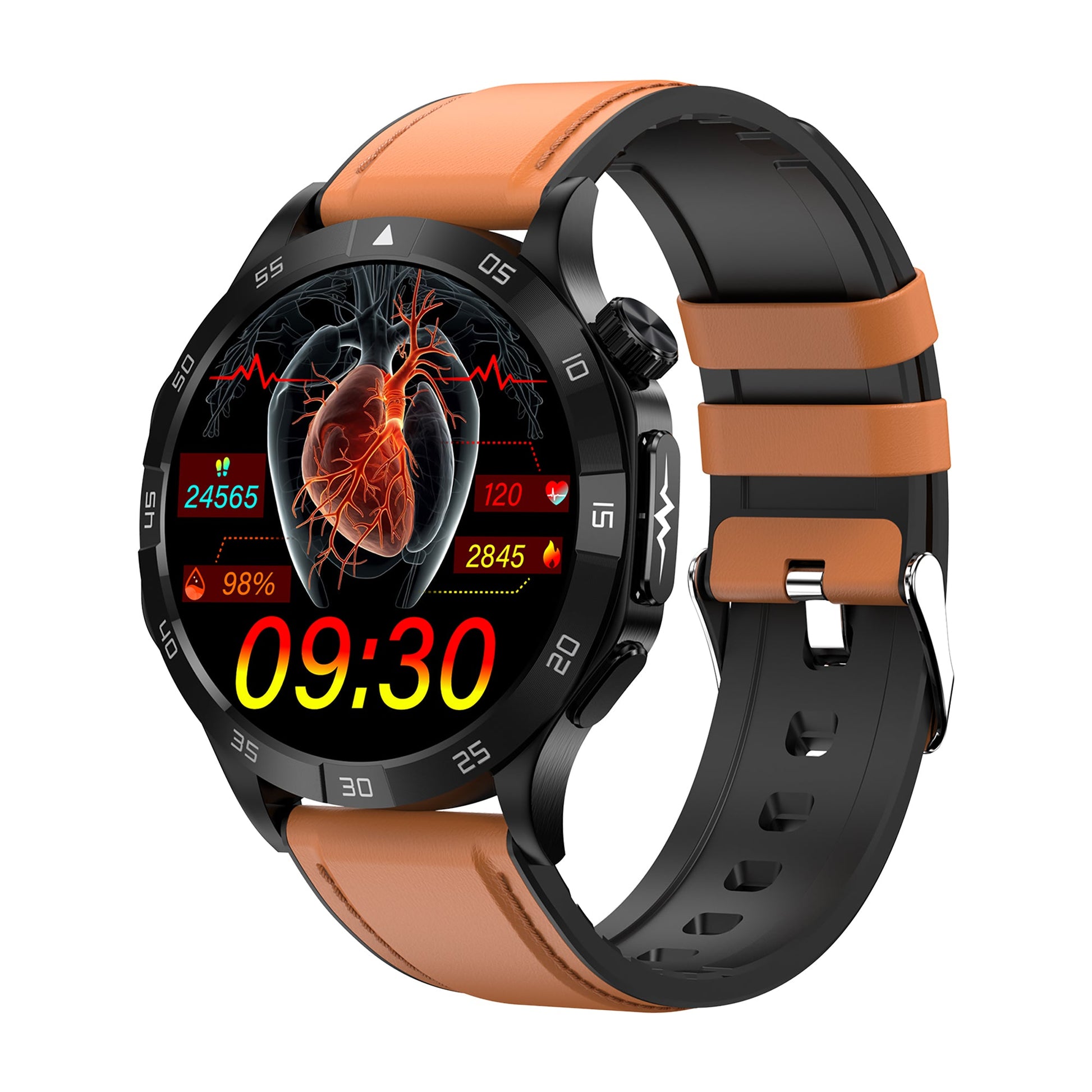KH38 Multidimensional Health Managenment ECG SOS Emergency Call Blood Lipid High End Strong Endurance