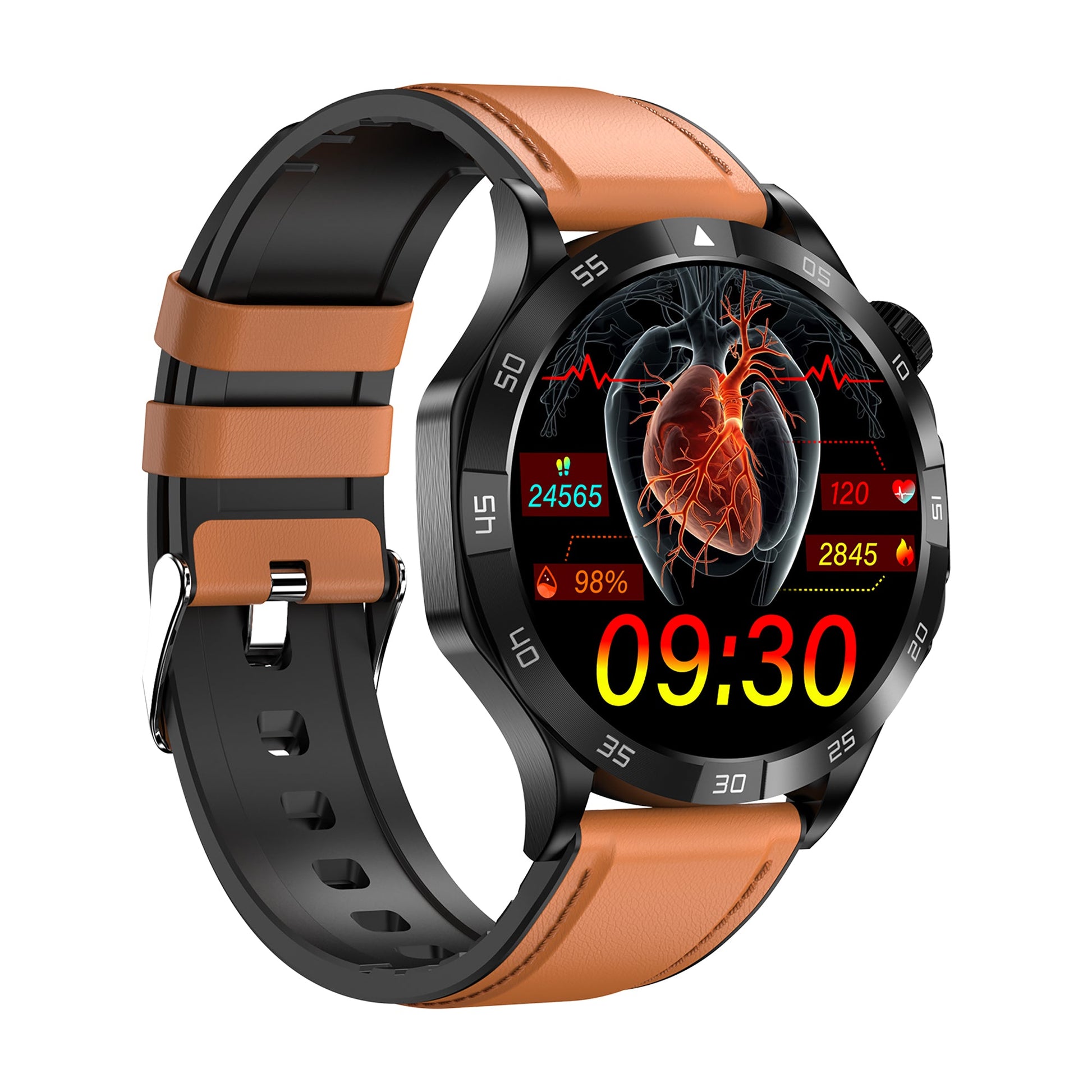 KH38 Multidimensional Health Managenment ECG SOS Emergency Call Blood Lipid High End Strong Endurance