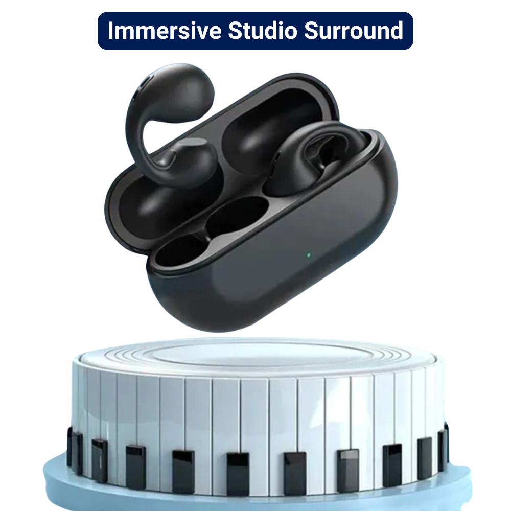 Wireless Bone Conduction Earphones – Ideal for Small Ears with Comfortable Fit