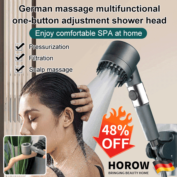 PowerFlow High Pressure Showerhead | Powerful Showerhead for Maximum Water Pressure