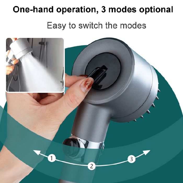 PowerFlow High Pressure Showerhead | Powerful Showerhead for Maximum Water Pressure