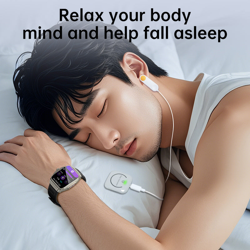 KT03 Sleep Aid Watch Intelligently Initiate ECG Heart Rate Monitor Blood Sugar