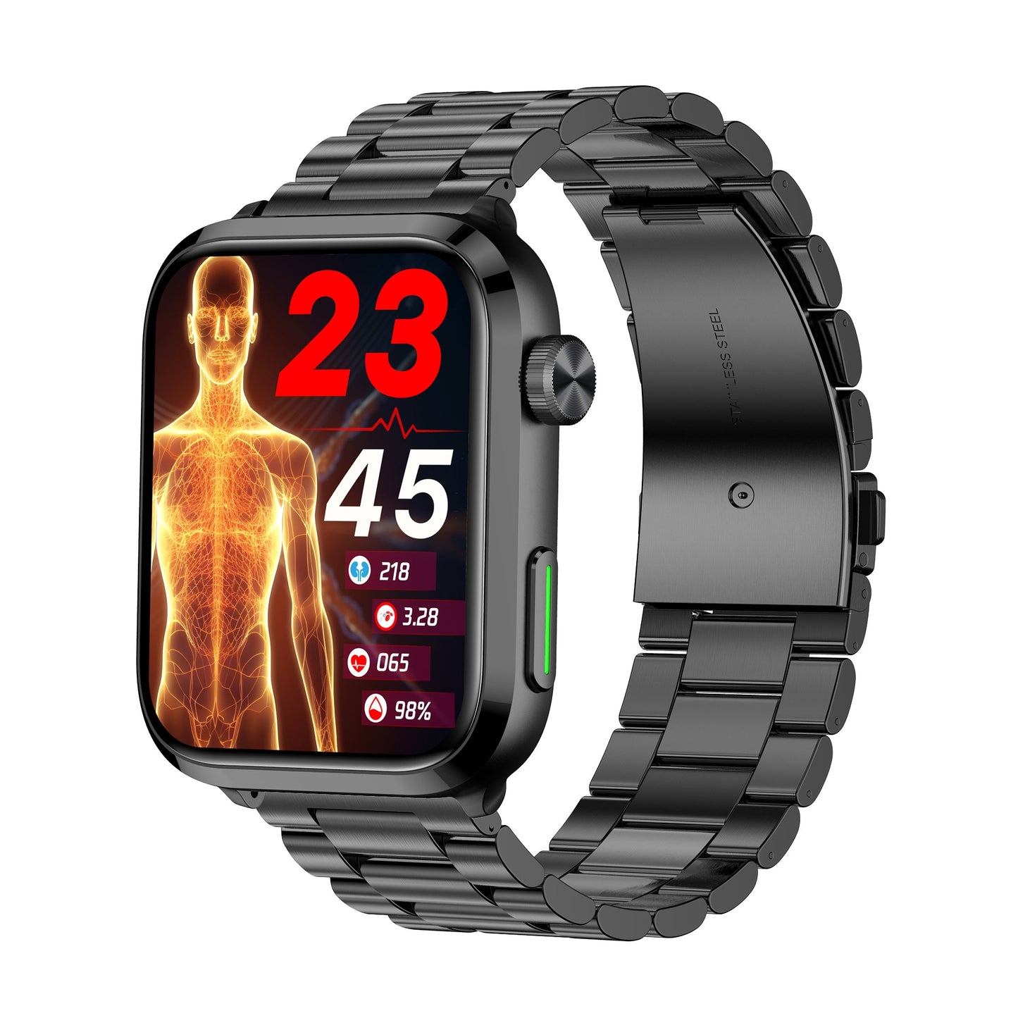 KH22 Wearable Health Management Experts Laser Therapy Blood Oxygen ECG Health Smartwatch Bluetooth Call