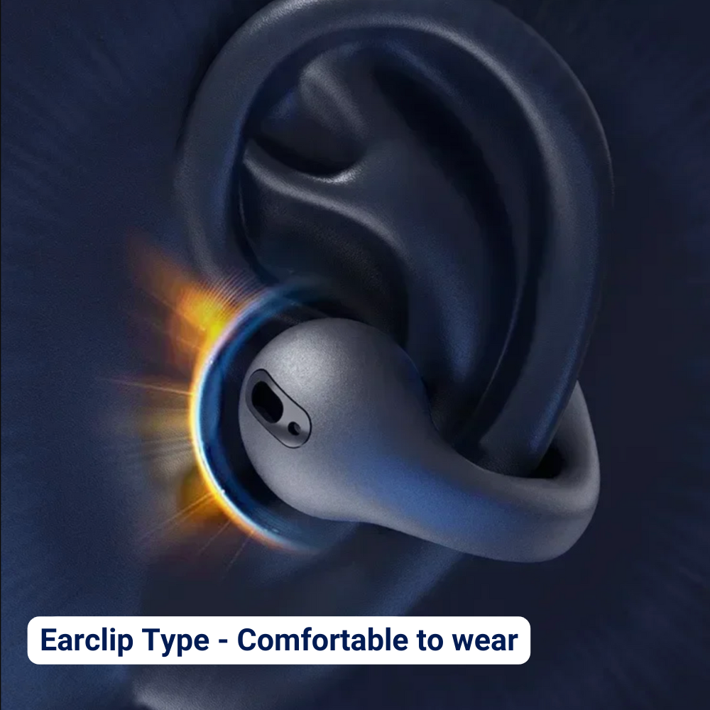 Wireless Bone Conduction Earphones – Ideal for Small Ears with Comfortable Fit