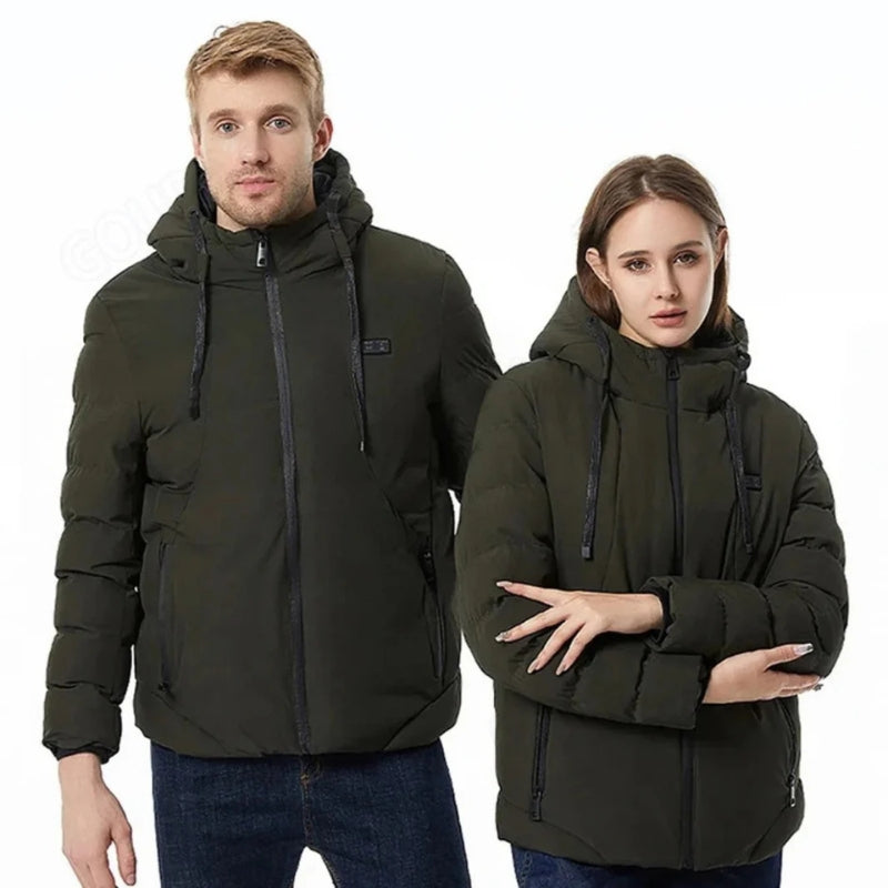 Puffer Heated Jacket β Stay Cozy and Stylish in Winter with Built-In Heating