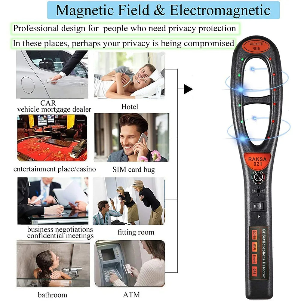 GPS Tracker Detector | Accurate Tracker Detection Device with Free Hose