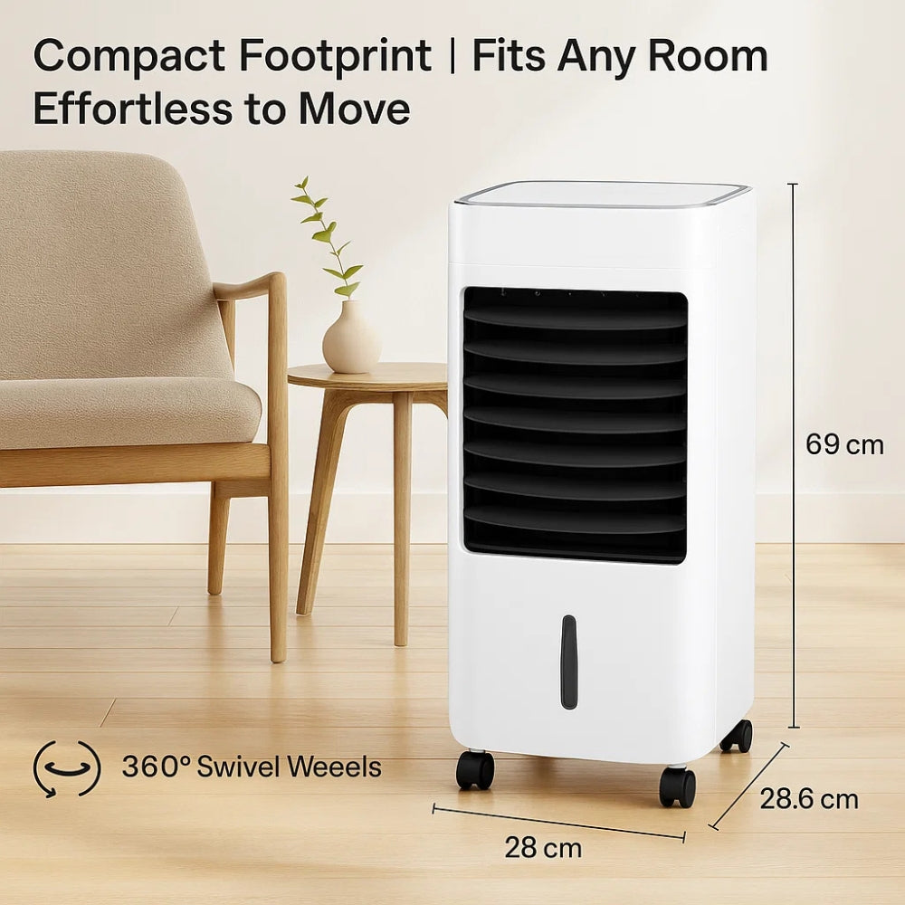 Portable Windowless Air Conditioner with Remote Control - Energy Efficient Cooling for Home, Office, and Small Spaces