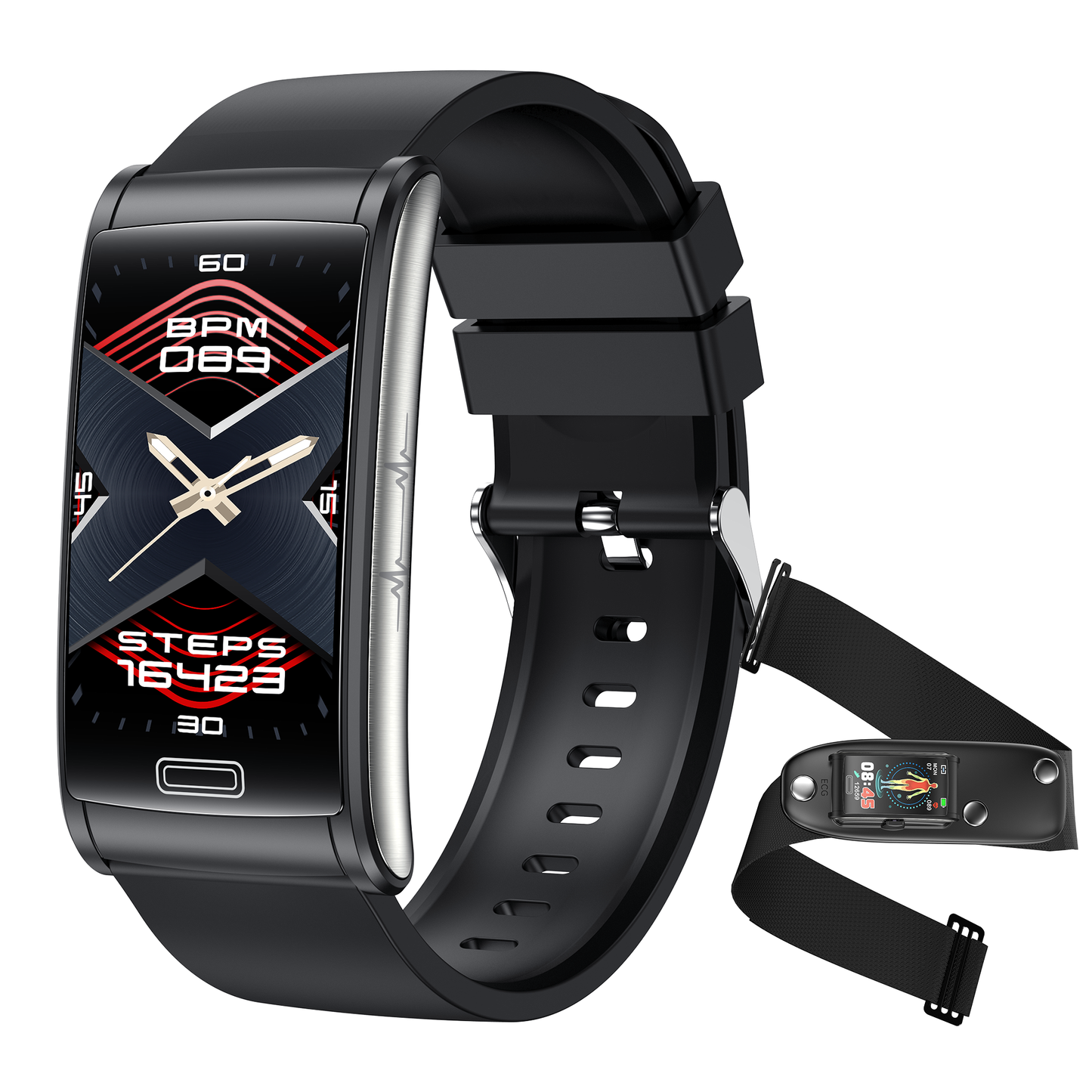 KH60 ECG Bracelet Blood Oxygen Scientific Sleep HRV Smart Watch